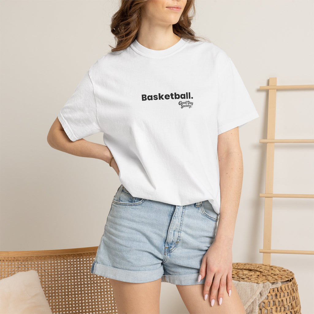 Basketball.™ Minimalist Graphic T-Shirt | Good Day Society