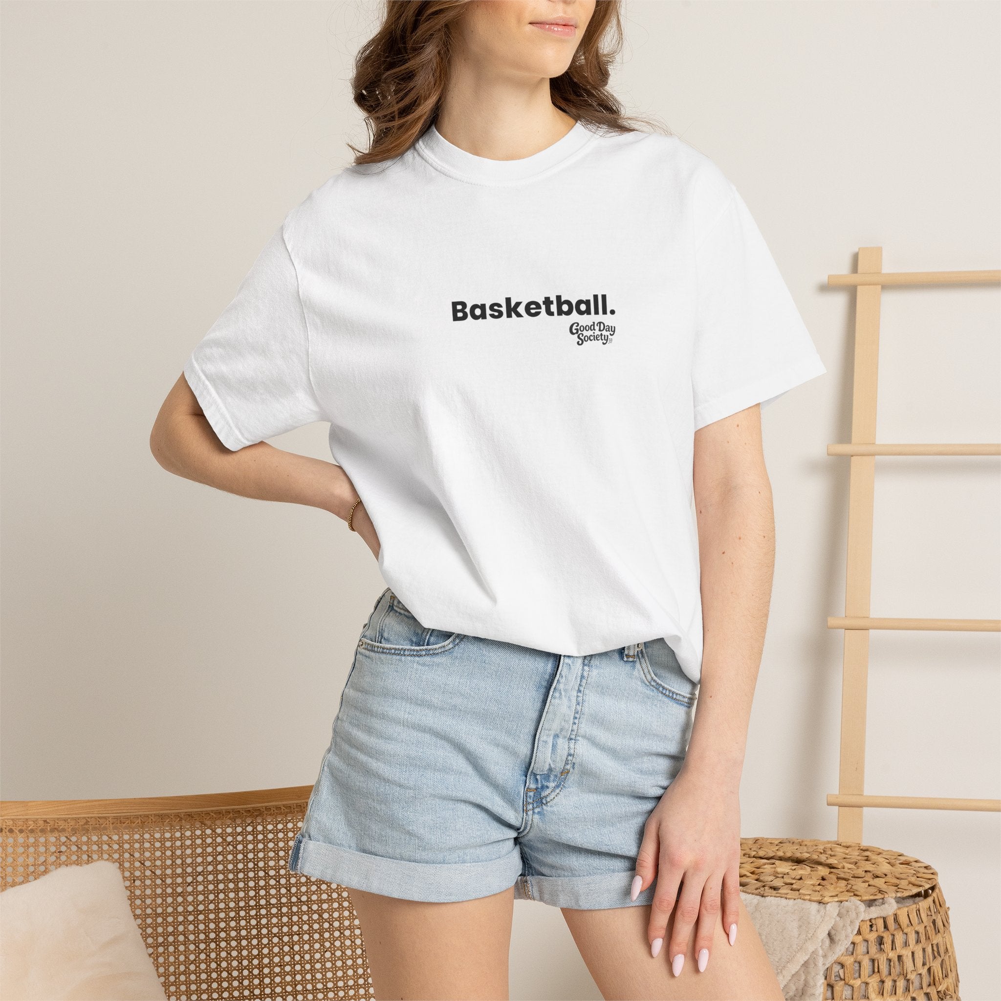 Basketball.™ Minimalist Graphic T-Shirt | Good Day Society