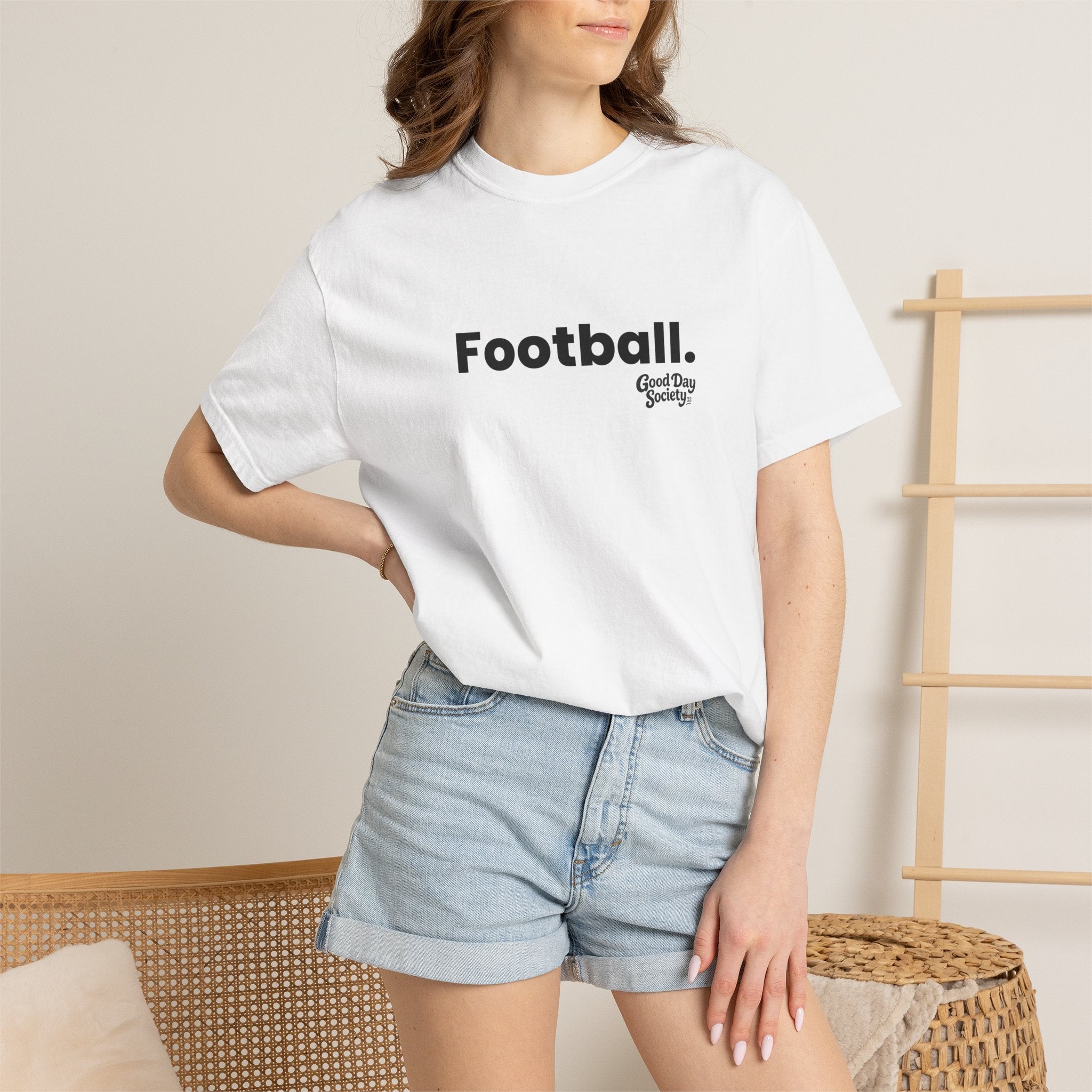 Football.™ Minimalist Graphic T-Shirt | Good Day Society