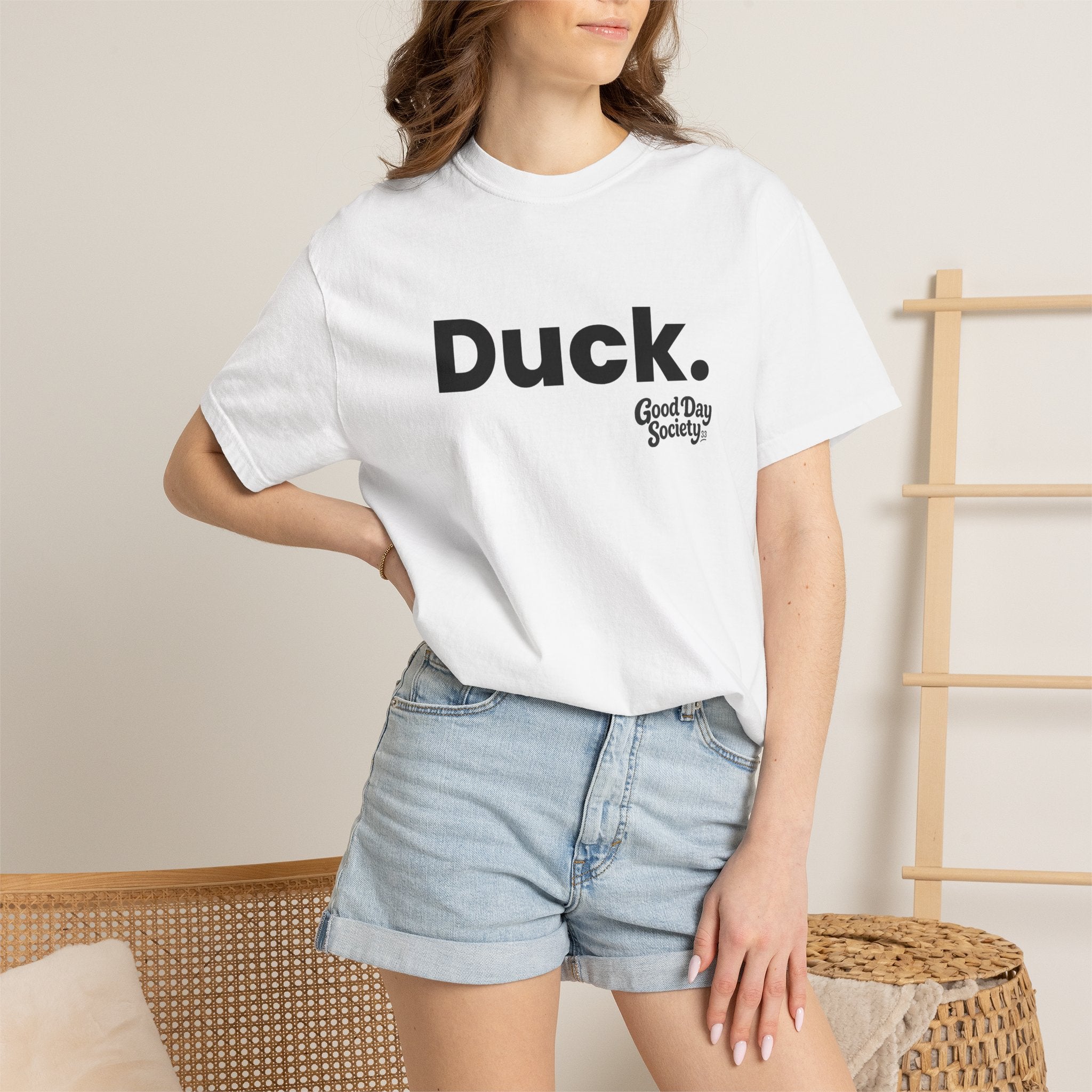 Duck.™ Minimalist Graphic T-Shirt | Good Day Society