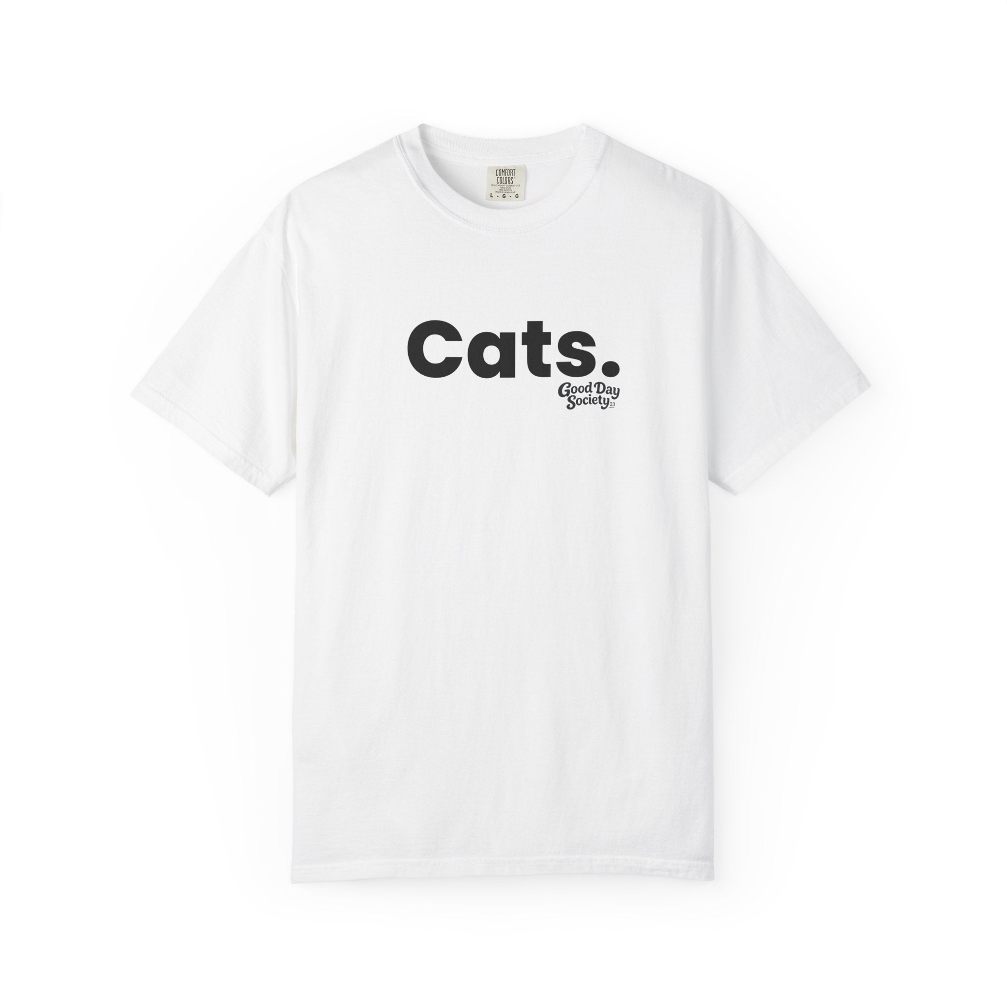 Cats.™ Minimalist Graphic T-Shirt | Good Day Society
