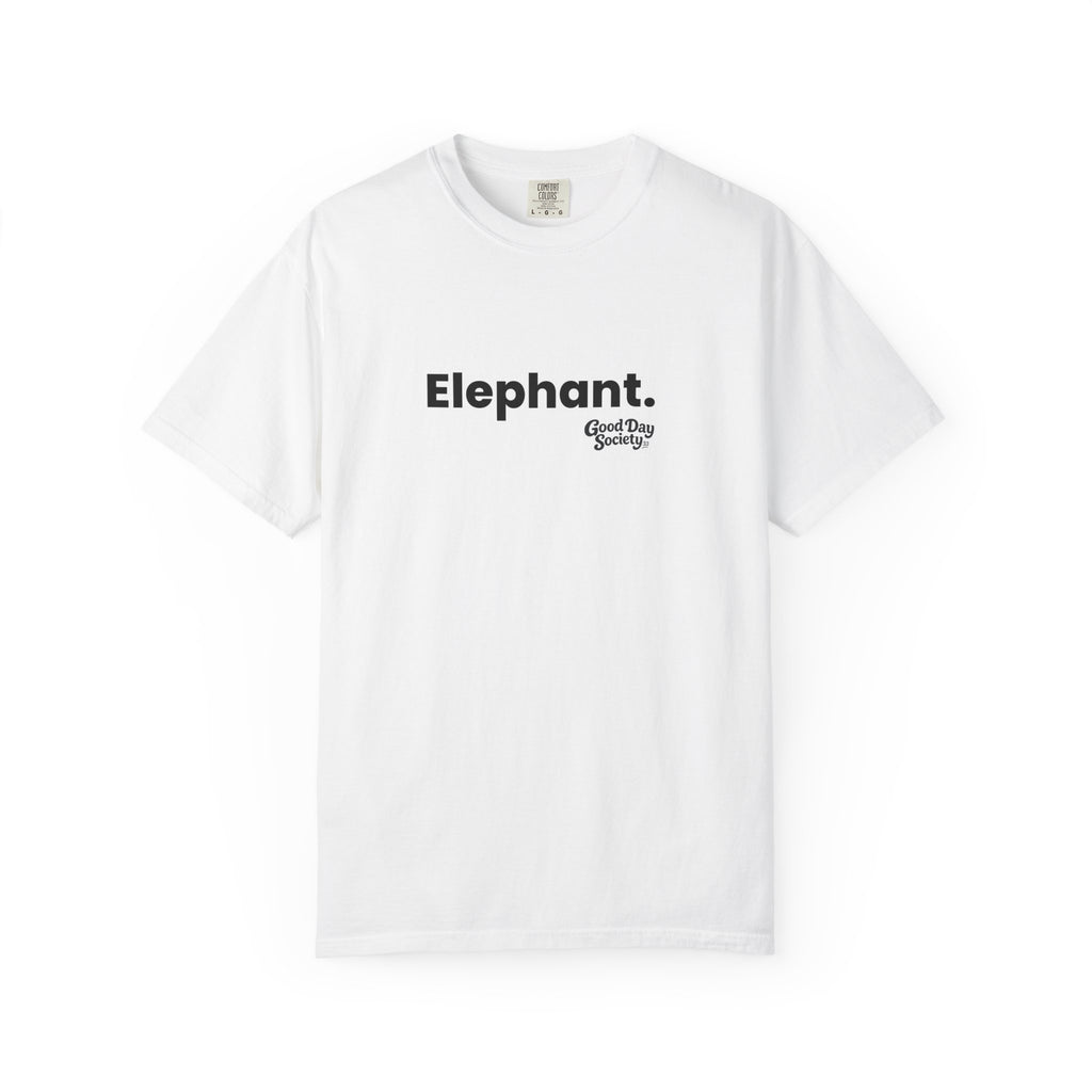 Elephant.™ Minimalist Graphic T-Shirt | Good Day Society