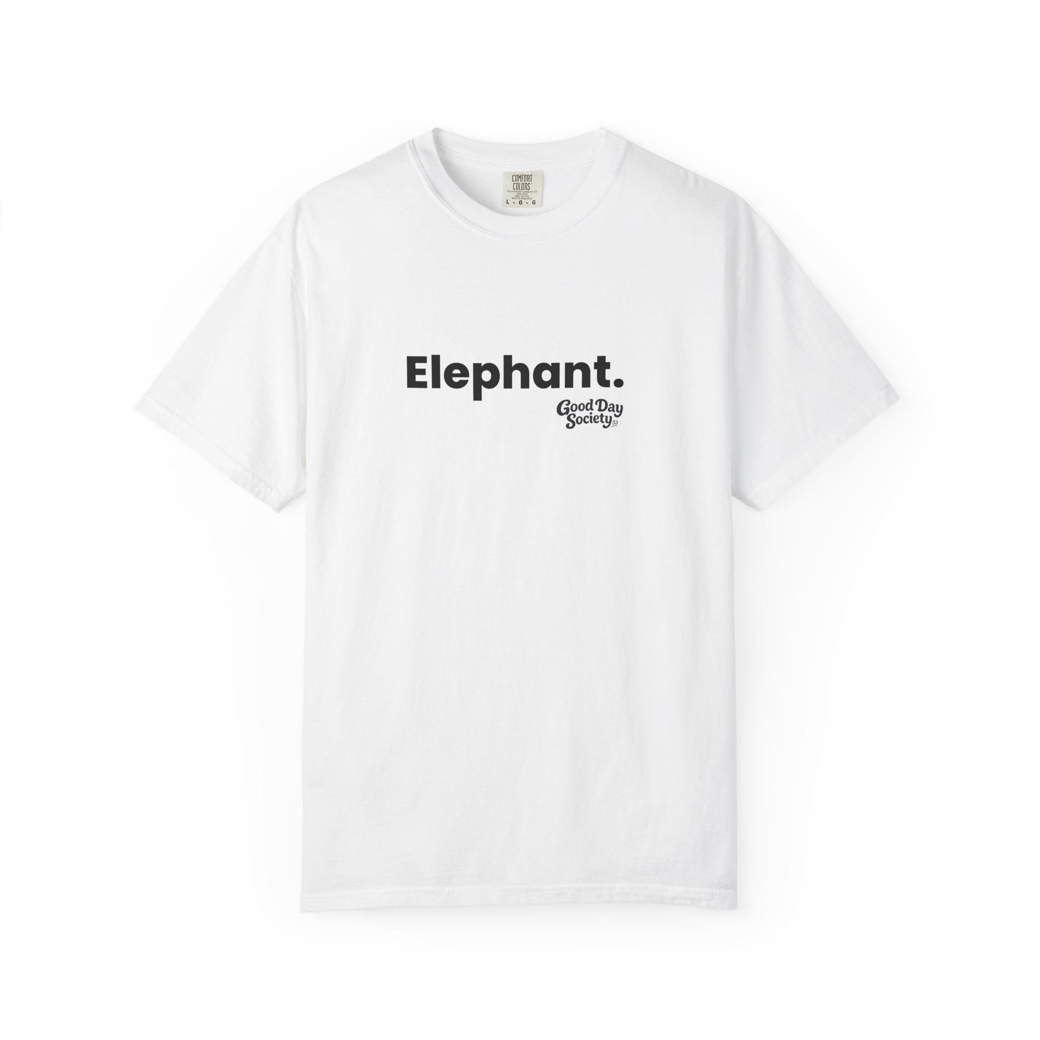 Elephant.™ Minimalist Graphic T-Shirt | Good Day Society