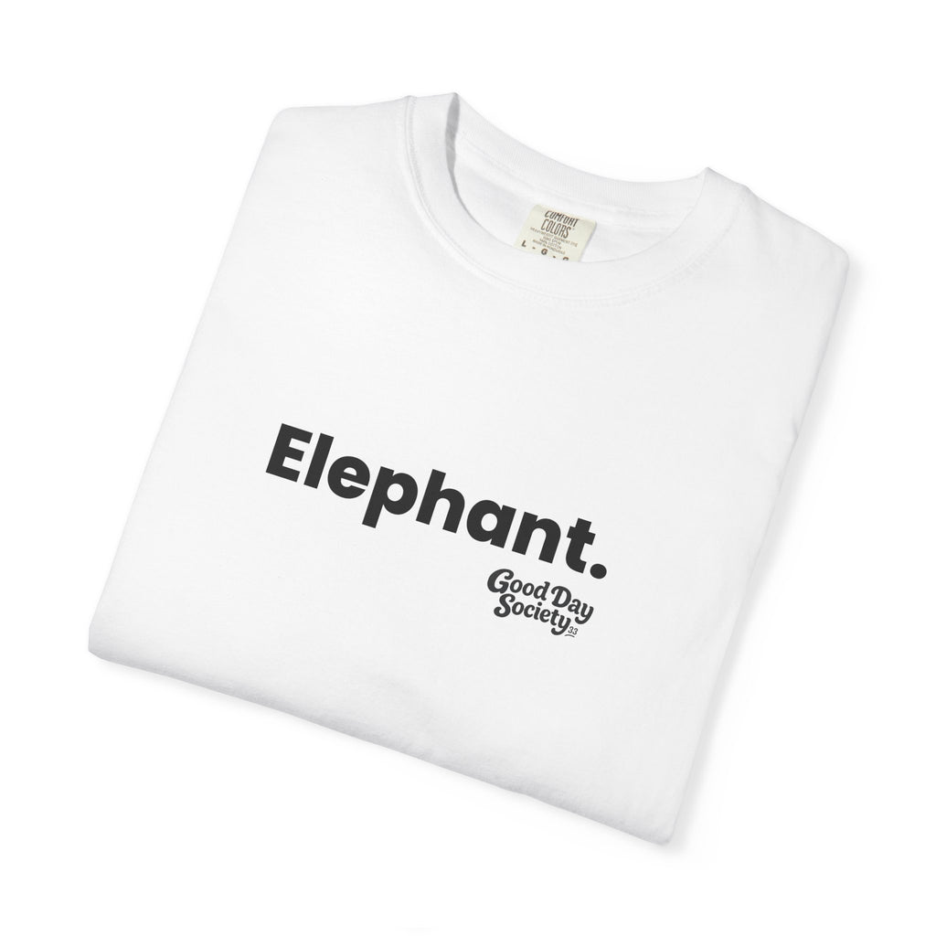 Elephant.™ Minimalist Graphic T-Shirt | Good Day Society